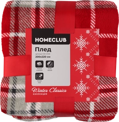 Плед HOMECLUB Winter classics 200х220см, в ассортименте, Арт. WI-CM3