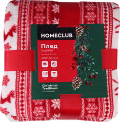 Изображение товара Плед HOMECLUB Winter classics 200х220см, в ассортименте, Арт. WI-CM3