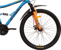 Велосипед горный ACTIWELL Hurricane, колеса 27,5" алюминиевая рама 21 скорость, в ассортименте, Арт. HUR26AL-U
