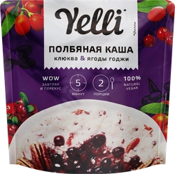 Каша полбяная YELLI Клюква-ягоды годжи, 60г