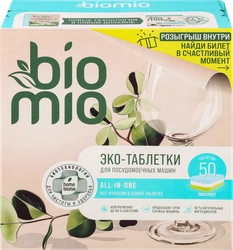 Таблетки для ПММ BIOMIO Bio-tabs multi Эвкалипт, 50шт