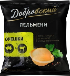 Пельмени ДОБРОВСКИЙ Орешки, 400г