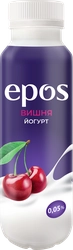 Йогурт питьевой EPOS Вишня 0,05%, без змж, 250г