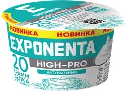 Продукт высокобелковый кисломолочный EXPONENTA High-Pro, без змж, 160г