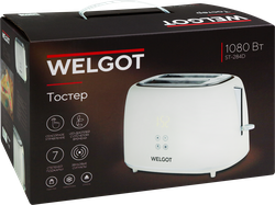 Тостер WELGOT Nude, электронный дисплей, Арт. ST-284D