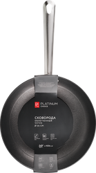 Сковорода PLATINUM CHOICE индукция 26см, облегченный чугун, Арт. AE-L3