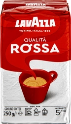 Кофе молотый LAVAZZA Qualita Rossa натуральный, 250г