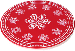 Изображение товара Подставка для кружки HOMECLUB Christmas Traditions 10,3х10,3х0,7см, керамика, Арт. CG65052