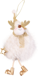 Изображение товара Украшение елочное HOMECLUB Олень в нарядной юбке и шарфе, в ассортименте, Арт. 20C-2024/1/2/3/4