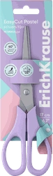 Ножницы ERICHKRAUSE EasyCut Pastel, 17см, в ассортименте, Арт. 60874