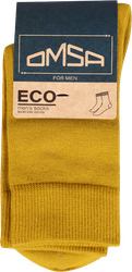 Носки мужские OMSA For men, oliva, размеры в ассортименте, OMSA ECO 401 Colors