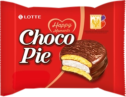 Печенье LOTTE Choco Pie глазированное, 28г