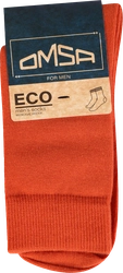 Носки мужские OMSA For men, terracotta, размеры в ассортименте, Арт. OMSA ECO 401 Colors