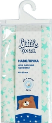 Наволочка для детской кроватки LITTLE TIMES 40х60см, бязь