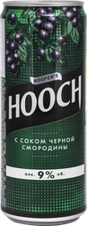 Напиток спиртной HOOCH Супер Особый с соком черной смородины газированный 9,0%, 0.33л