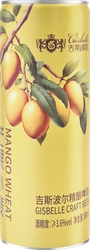 Напиток пивной GISBELLE CRAFT MANGO WHEATE BEER св вкус манго пш неф паст алк3,6%ж/б