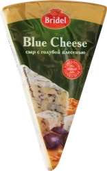 Сыр BRIDEL Blue Cheese с голубой плесенью 54%, без змж, 100г