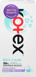 Изображение товара Прокладки ежедневные KOTEX Bio-care длинные, 18шт