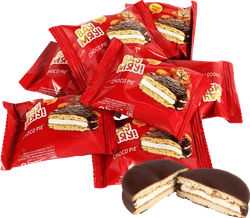 Изделие кондитерское ВАУ МЯУ! Choco Pie глазированное, весовое