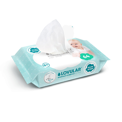 Салфетки влажные LOVULAR, 64шт