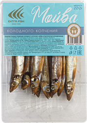 Мойва холодного копчения ЭКСТРА ФИШ, 200г