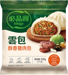 Изображение товара Булочки БИБИГО Бао, со свининой, 320г