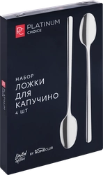 Набор столовый PLATINUM CHOICE ложки для капучино, Арт. TR-9913, 4шт