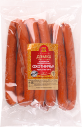 Изображение товара Колбаски полукопченые ЗОЛОТО ДЭМКИ Охотничьи ГОСТ, весовые