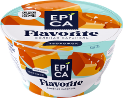 Изображение товара Десерт творожный EPICA Flavorite Соленая карамель 7,6%, без змж, 130г