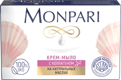 Мыло туалетное MONPARI с коллагеном, 100г