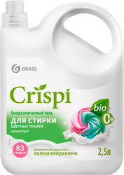Изображение товара Гель для стирки цветного белья GRASS Crispi концентрат, 2,5кг