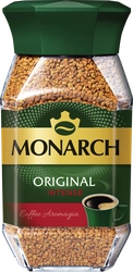 Кофе растворимый MONARCH Original Intense натуральный сублимированный, 190г