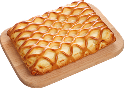 Пирог с творожной начинкой, 350г