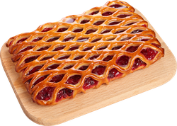 Пирог с брусникой, 350г
