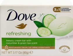 Крем-мыло DOVE Прикосновение свежести Огурец, 90г