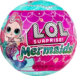 Кукла L.O.L. Surpise! Mermaids! в шаре, с аксессуарами