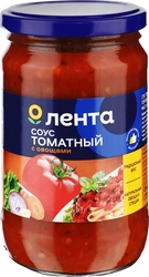 Соус томатный ЛЕНТА с овощами, 350г