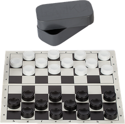 Изображение товара Игра настольная РУССКИЙ СТИЛЬ Шашки спортивные