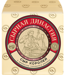 Изображение товара Сыр СЫРНАЯ ДИНАСТИЯ Королей с ароматом топленого молока 50%, без змж, весовой