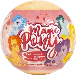 Бурлящий шар для детей L'COSMETICS Magic pony с игрушкой внутри, в ассортименте, 130г