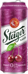 Напиток пивной б/а STEIGER RADLER Radler Темная Вишня фильт.осв.темн.алк.не более 0,5% ж/б