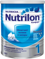 Смесь молочная NUTRILON Комфорт 1, с 0 месяцев, 400г