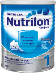 Смесь молочная NUTRILON Комфорт 1, с 0 месяцев, 400г