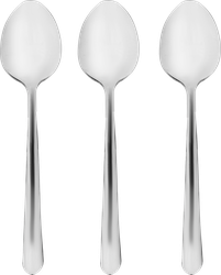 Изображение товара Ложка столовая HOMECLUB Piemont, нержавеющая сталь, 3шт