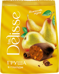 Изображение товара Конфеты DELISSE Груша в глазури, 200г