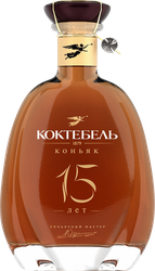 Изображение товара Коньяк КОКТЕБЕЛЬ старый КС 15 лет 40%, п/у, 0.5л