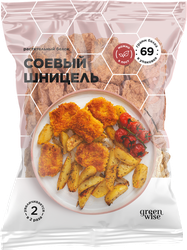 Изображение товара Шницель соевый GREENWISE Протекс-М, из текстурированной соевой муки, 150г