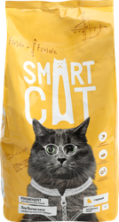 Изображение товара Корм сухой для кошек SMART CAT с курицей, 5кг