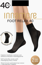 Изображение товара Носки женские INNAMORE Foot Relax 40 den nero