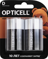 Батарейки OPTICELL Basic D, Арт. 5051005, 2шт